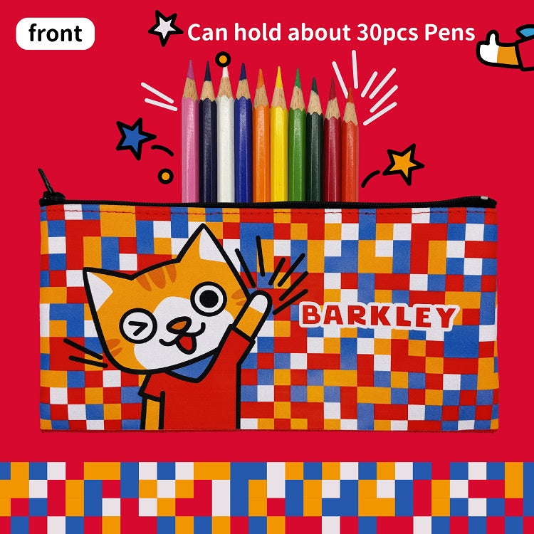 Barkley 帆布拉鍊筆袋 Canvas Zipper Pouch