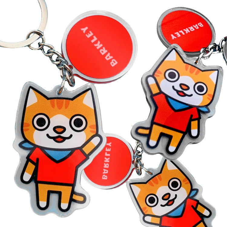 Barkley Acrylic Keychain