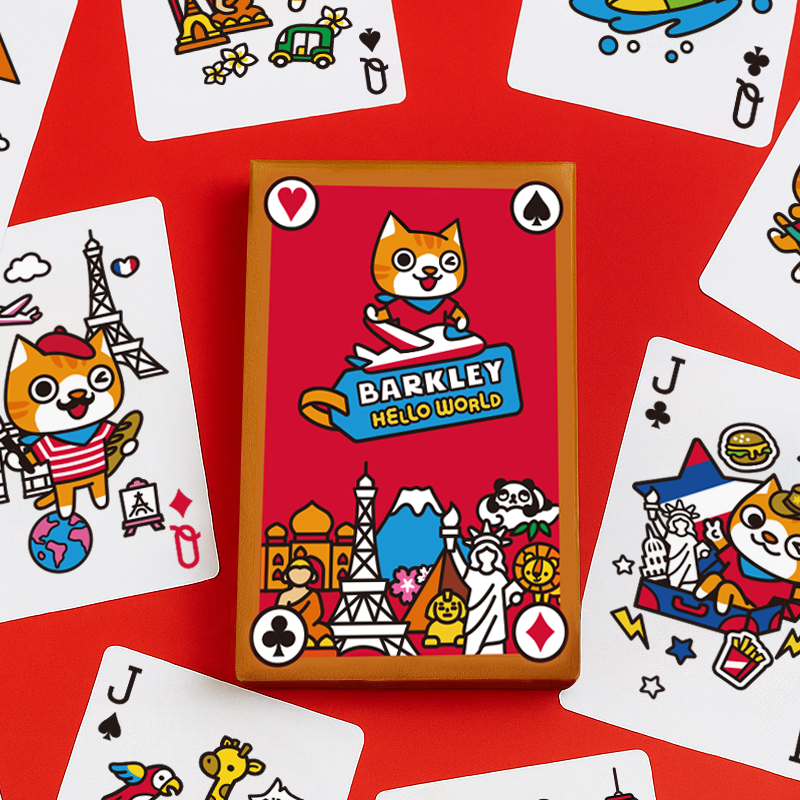 Barkley 環遊世界撲克牌 Playing Cards