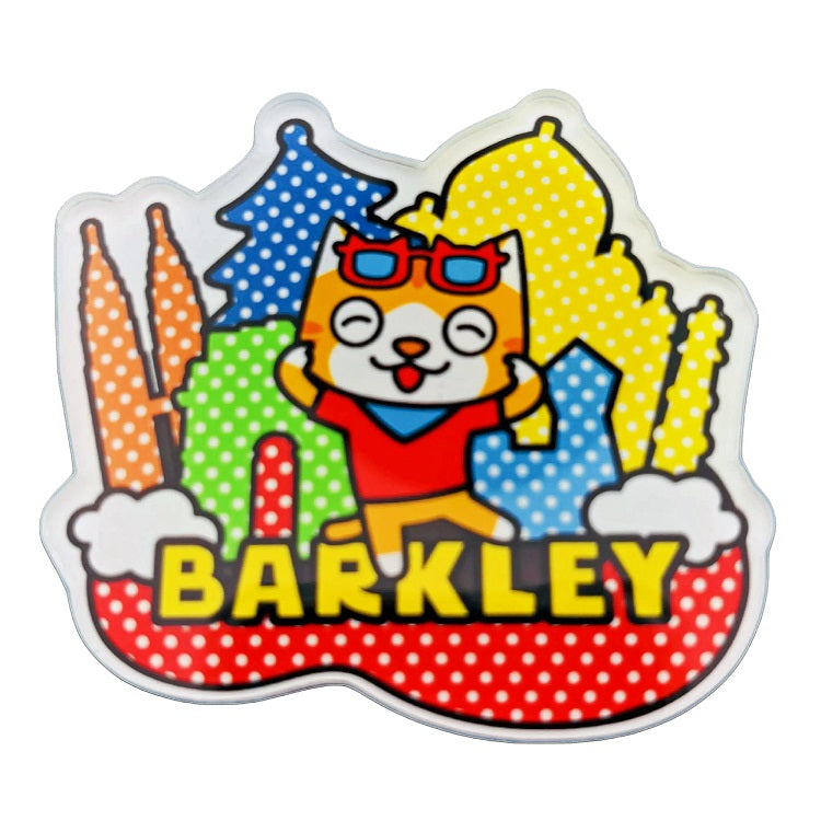 Barkley 壓克力冰箱磁鐵貼 Fridge Acrylic Magnets