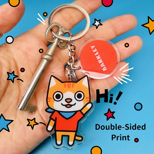 Barkley Acrylic Keychain