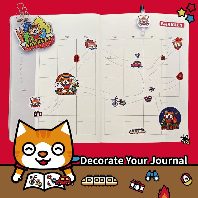 Barkley 可愛角色貼紙 Cute Sticker