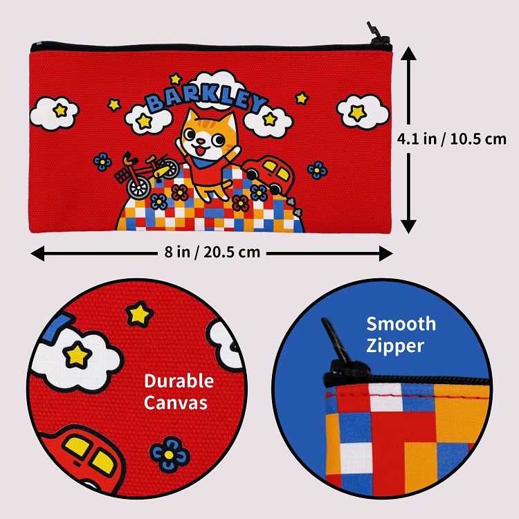 Barkley Canvas Zipper Pouch