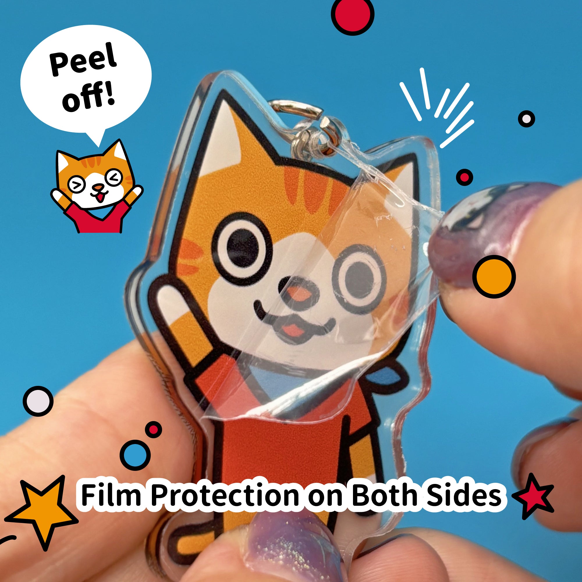 Barkley 壓克力鑰匙圈 Acrylic Keychain