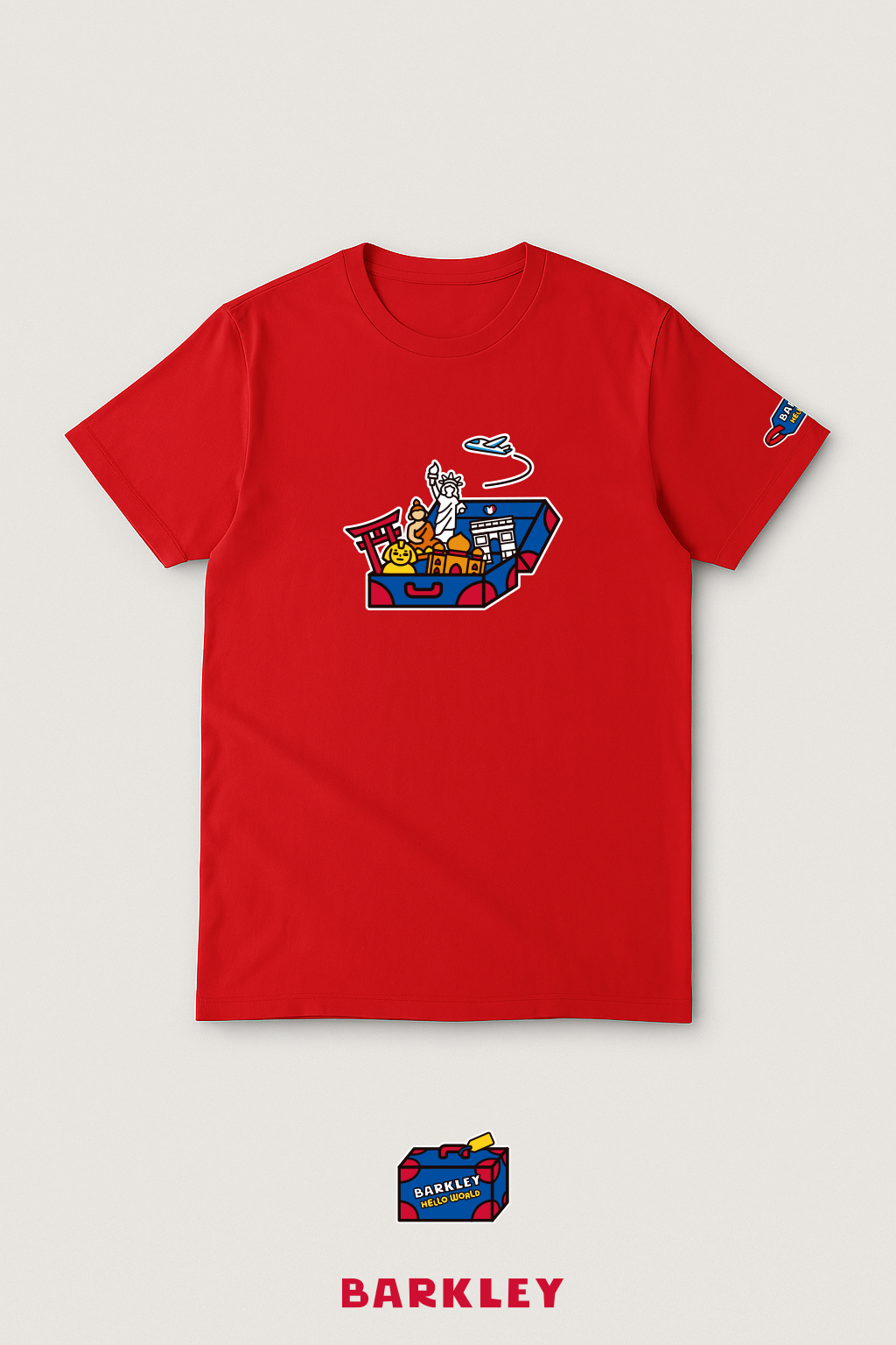 Barkley 環遊世界 T恤｜大人款