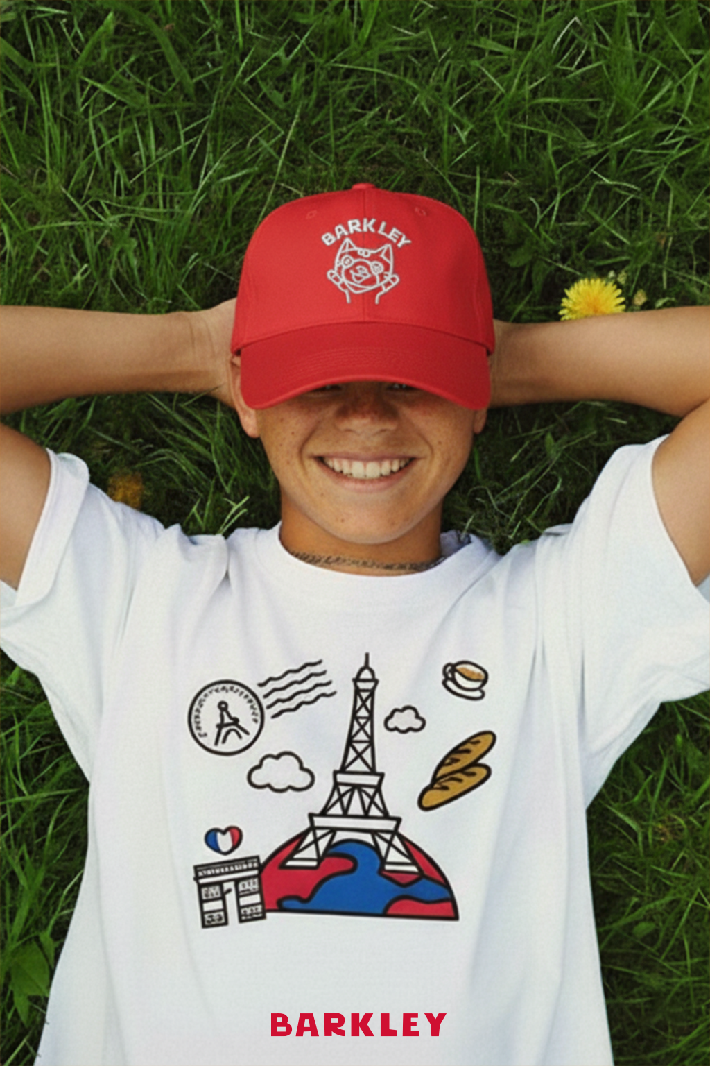 Barkley 棒球帽 活力紅 Cap Powerful Red