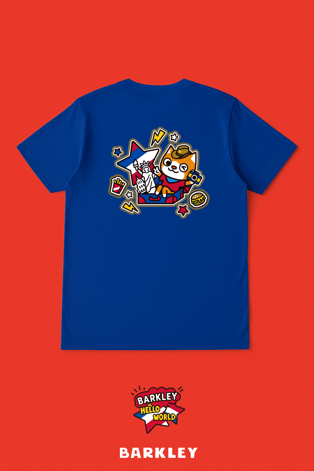 Barkley 自由火炬 T恤｜大人款